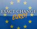 Exact Change: Euros!